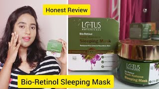 *REVIEW* Lotus Botanicals Bio Retinol Youth Radiance Sleeping Mask | Sleeping Mask For All Skin Type