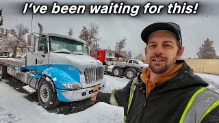 Towing In The Snow! (and I sold some stuff)