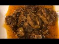 The Best Haitian oxtail stew recipe (viande  boeuf en sauce)