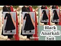 simple u0026 stylish black anarkali suit design ideas 2023 black colour anarkali suit