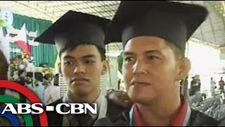 Father, son graduate from Brokenshire college