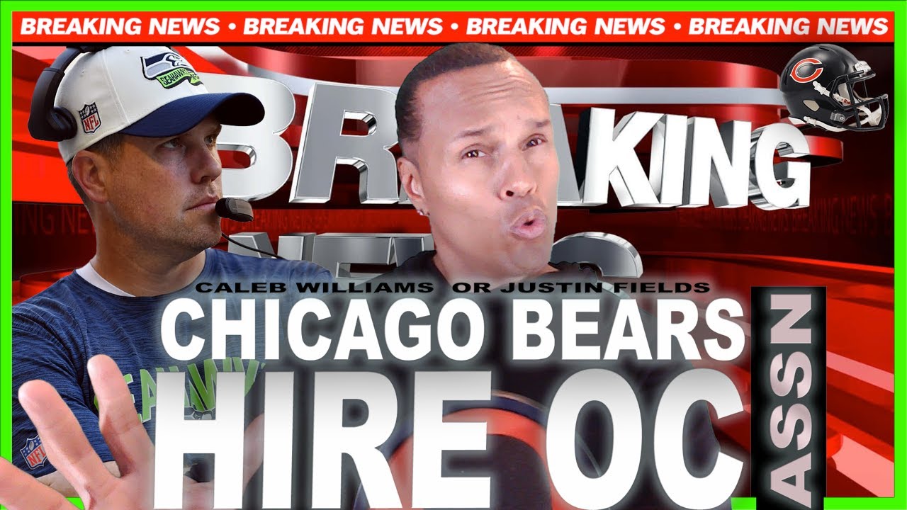 BREAKING NEWS! CHICAGO BEARS Hire Shane Waldron. So Is It Justin Fields ...