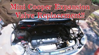 2007-2013 Mini Cooper R56: Expansion Valve Replacement Without Specialty Tool