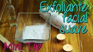 Exfoliante casero para la Cara con Bicarbonato - Exfoliante Uso Diario - Mini Tip #9