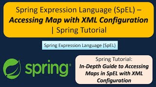 Spring Expression Language (SpEL) – Accessing Map with XML Configuration | Spring Tutorial