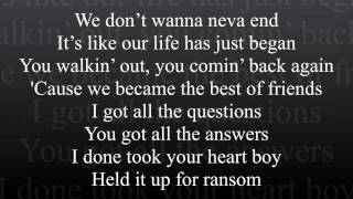 Future feat. Kelly Rowland - Neva End  (remix) with on screen lyrics