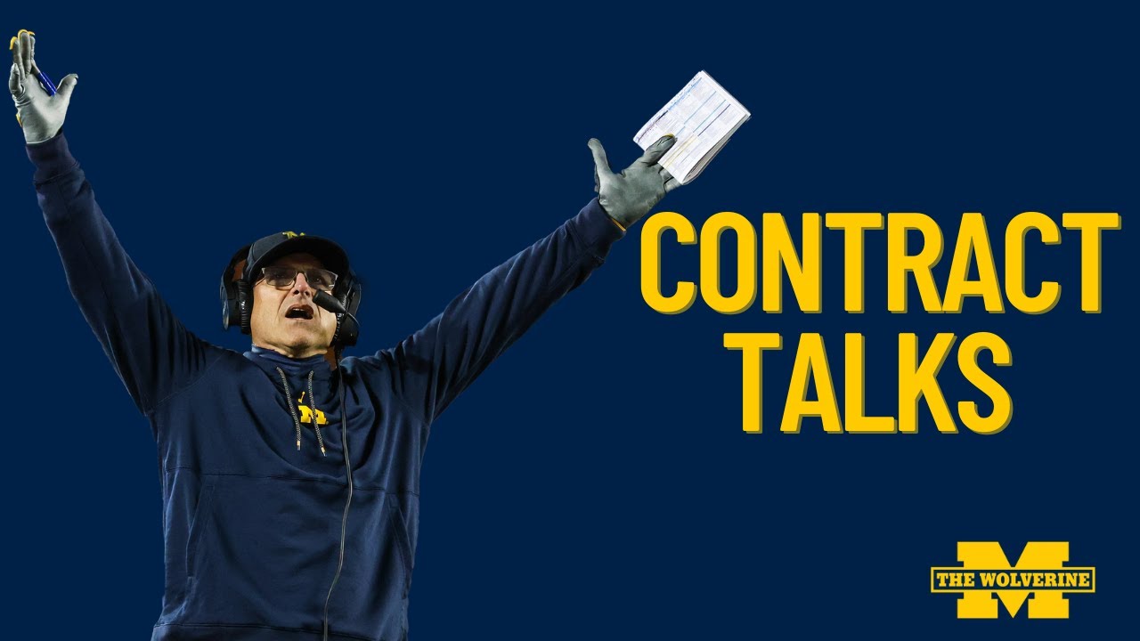 Jim Harbaugh Contract Talks & More Notes From Michigan Football's ...