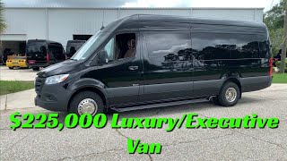 We Hauled A Executive Van That Cost A Quarter Of A Million Dollars! #cdl #hotshot #mercedes