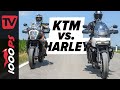 Harley Pan America vs KTM 1290 Super Adventure S - welche kann es sportlicher?