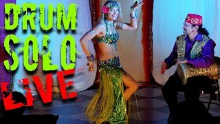 Belly Dance DRUM SOLO Live Improv Zills - Jensuya Belly Dance