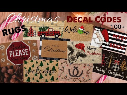 Christmas Decal Codes| Work At A Pizza Place/ Bloxburg | Berry Avenue ...