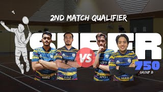 (SUPER750) JAZEL BERGELUT DENGAN PRESTASI, ARIF BACKUP TERBAIK - CHAMPION JAZEL/ARIF