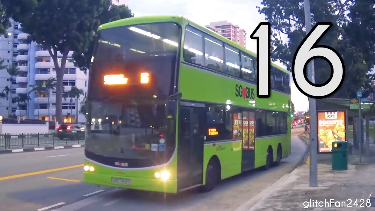 Sbst Retired Sbs7413y On Service 16 Volvo B9tl Cdge Youtube