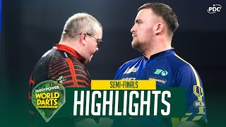 FINALISTS CONFIRMED! 👀 | Semi-Finals Highlights | 2024/25 Paddy Power World Darts Championship