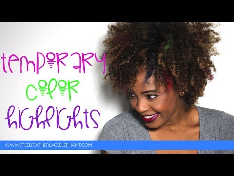 Hair Color without Bleaching | Hair Chalk Hair Color without Bleaching | Hair Chalk
