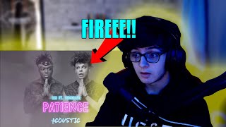KSI - Patience (feat. YUNGBLUD) (Acoustic) REACTION VIDEO