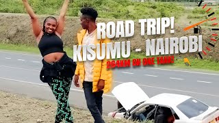 ROAD TRIP! 🚗 Kisumu to Nairobi (354KM) on HALF TANK⛽Toyota 110 Sprinter Fuel Test \u0026 Budget Breakdown