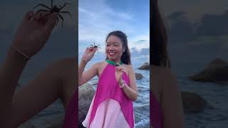 Tu and her husband went on their honeymoon.