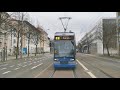 straßenbahn mitfahrt leipzig linie 10 von lößnig bis zur wiederitzscher straße