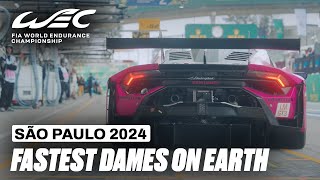 The Iron Dames Are Too Fast 🔥 I WEC Unfiltered I 2024 Rolex 6 Hours of São Paulo I FIA WEC