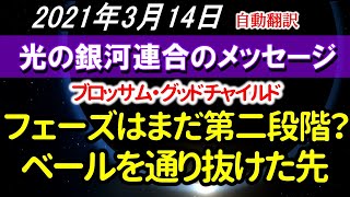 2021年3月14日　ブロッサム・グッドチャイルド経由　～光の銀河連合からのメッセージ～自動翻訳　音声入り《幸せの法則 スピリチュアル 》