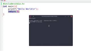 Hello World Program - Our First C Program - C Programming Tutorials - Part 4