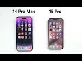 iPhone 15 Pro vs 14 Pro Max - SPEED TEST!