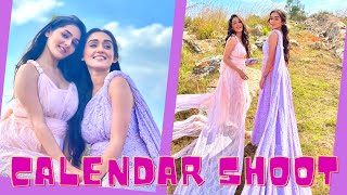 Calendar Shoot | Behind The Scenes | Sharma Sisters | Tanya Sharma | Kritika Sharma