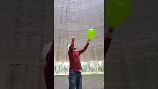 Sounds inside a nuclear power plant cooling tower.