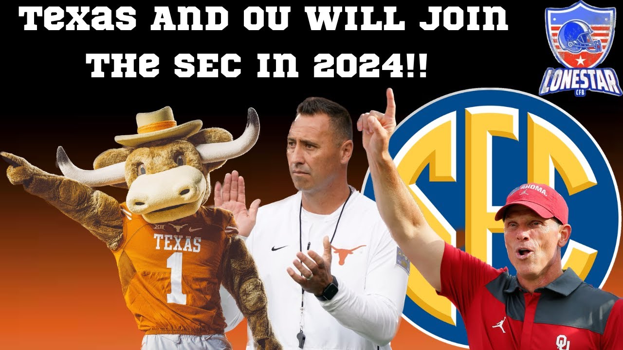 BREAKING NEWS: Texas Longhorns And Oklahoma Sooners Officially Set To ...