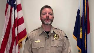 Sheriff Lewis talks about COVID-19 orders