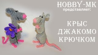 Крыс Джакомо ч.1 (авторский МК Светланы Кононенко)