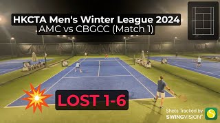 HKCTA Men's Winter League 2024 | Nov 7 2024 | AMC vs CBGCC (Match 1)