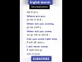 Spoken English Practice _English Vocabulary _English Words _American English #shortsfeed #trending