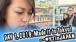 [VLOG] -- DAY 1: Made it to Tokyo! -- #YTinJAPAN 2019