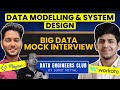 Real-time Data Modeling & System Design Mock Interview for Data Engineers #interview #important