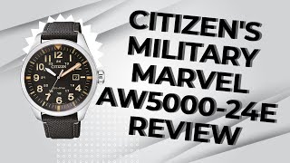 Citizen Eco Drive Field Watch AW5000-24E Review | A Military Style Marvel!