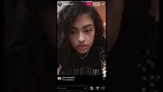 malu talks about her parents on ig live !