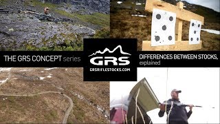 Differences between GRS Riflestocks models - what's, why's and how's when choosing!