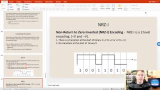 Network Encodings Manchester, MLT-3 \u0026 NRZ-I