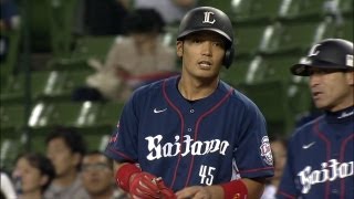 埼玉西武・林崎がプロ入り初ヒット！チャンスを広げる 2013.06.21 L-Bs