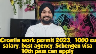 Croatia Work Permit Process 2023  - Work Visa Requirements in Croatia - Croatia Jobs for Indian