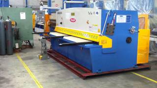 Steelmaster Hydraulic Guillotine Model: SM-SBHS3206 With Rear Pneumatic Sheet Supports