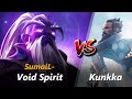 How to Void Spirit mid vs Kunkka/Treant Protector (feat. SumaiL-) | First 10 minutes