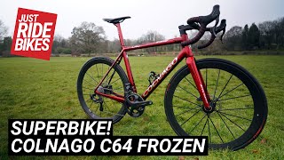 COLNAGO C64 FROZEN! The best looking bike of 2021? It’s ice cold!