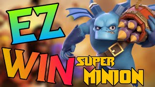 آموزش اتک با سوپر مینیون | clash of clans super minion