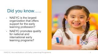 An Overview of Early Learning Program Accreditation