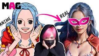 【ONEPIECE】ビビ実写化＜20連発！＞画像生成AIでリアル再現！【Live-action Vivi】