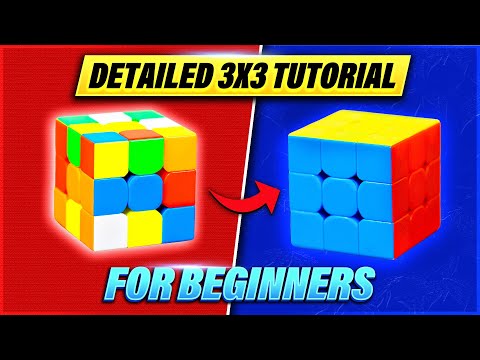 EASIEST WAY TO SOLVE THE RUBIK'S CUBE! (UPDATED 3x3x3 BEGINNER TUTORIAL) EASIEST WAY TO SOLVE THE RUBIK'S CUBE! (UPDATED 3x3x3 BEGINNER TUTORIAL)