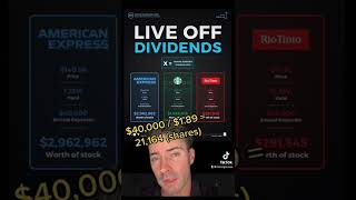 Living Off Dividends - $40,000 per year!! #dividendinvesting